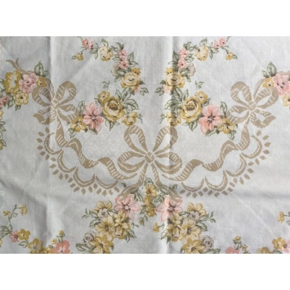 Vintage pillowcases, set of 3,‎ Fashion Manor, JCPenney yellow cottage core